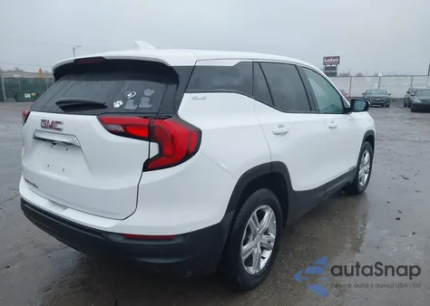 2018 GMC Terrain Sle from USA, damaged, VIN 3GKALMEV9JL371710